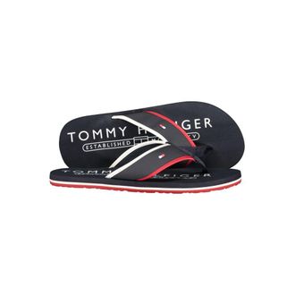 Tommy Hilfiger Blauw Polyurethaan Heren Slippersandal