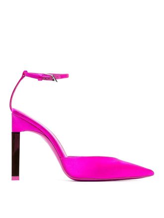 The Attico Suede sandals with stiletto heel