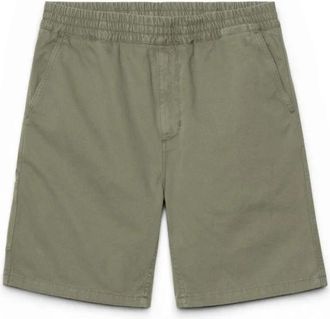 Carhartt Work in Progress Flint Short - Bermuda - Heren - Korte Broeken - Groen - S - Katoen - Korte Broeken