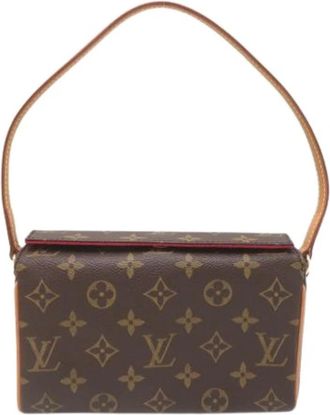Louis Vuitton Pre-owned Monogram Schoudertas - Dames - Vintage Handtas - Bruin - ONE Size - Vintage