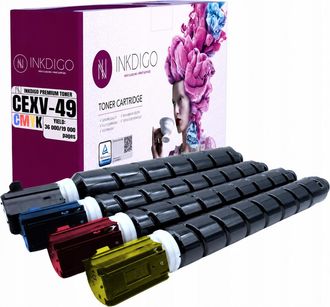 OEM Toner Inkdigo Cexv49 Compatibile Con Canon Imagerunneradvancec3320, Certificato T&uuml;v