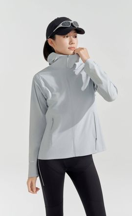 Bosideng Womens Hi-Tech UPF Jacket - Light Grey - Size 12 UK