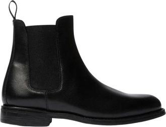 Scarosso Claudia Chelsea Boots - Dames - Chelseaboots - Zwart - 39 EU - Leer - Schoenen