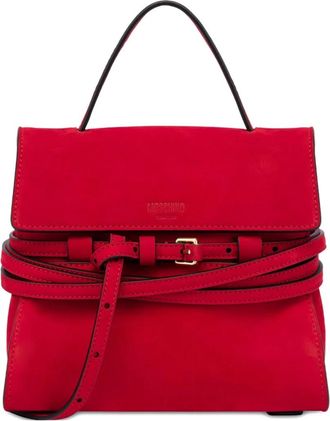 Moschino Borsa tote Tie Me - Rosso