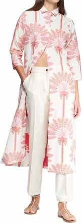 Vilagallo Venaa Midi Dress In Palmera