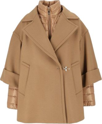 Fay wol en kasjmier cape