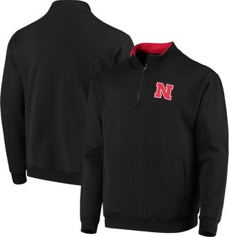 Colosseum Mens Colosseum Black Nebraska Huskers Tortugas Logo Quarter-Zip Jacket at Nordstrom, Size Small