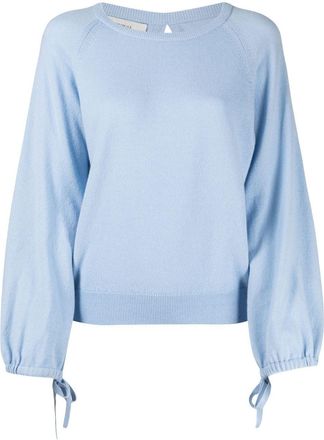 Pringle Of Scotland round neck cashmere jumper - women - Cashmere - S - Blue