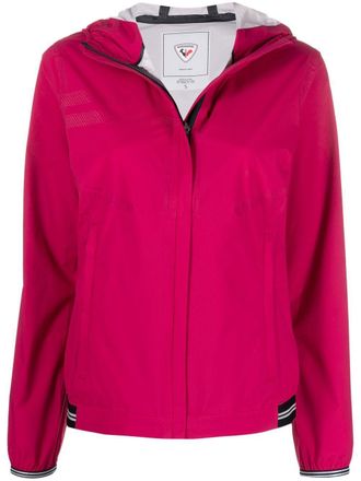 Rossignol hooded zip-up jacket - Red