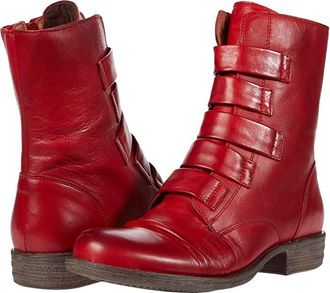Miz Mooz Leighton Womens Shoes Red : 6.5 B - Medium, Leather