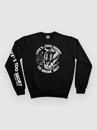 THE DUDES Too Short Drinks Classic Sweater schwarz