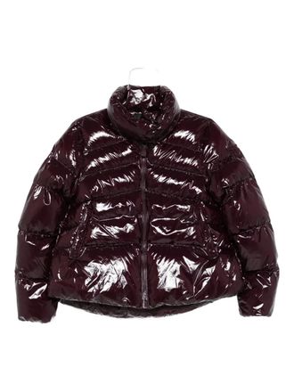 Pinko quilted shiny jacket - Red
