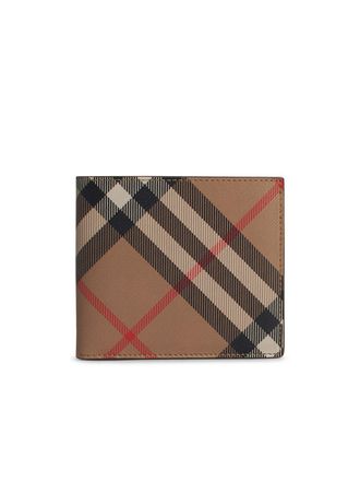 Burberry Beige Polyurethane Cardholder