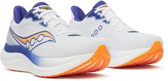 Saucony Triumph 23 Running Shoe in White/Azurite at Nordstrom, Size 11.5