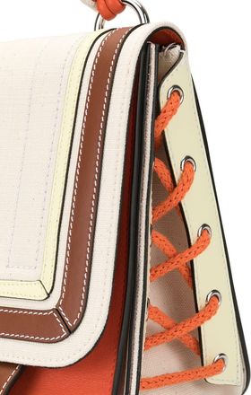 J.W.Anderson Disc satchel - women - Calf Leather - OS - Neutrals
