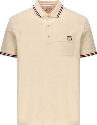 Valentino Garavani Polo con logo V - Toni neutri