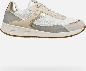 Geox Scarpe Bulmya Donna Bianco Latte/bianco
