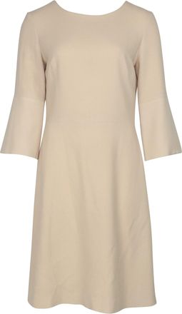 Goat Pandora Shift Dress in Cream Wool