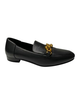 Tory Burch Tory Burch Jessa Loafers in Zwart Leer