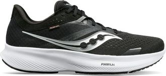 Saucony Stijlvolle Zwart/Witte Ride 16 Sneakers - Dames - Sneakers - Zwart - 37 1/2 EU - Schoenen