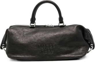 Margesherwood Logo-embossed Leather Tote Bag