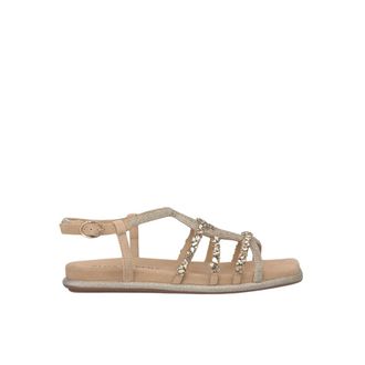Alma En Pena Flat Sandals, female, Beige, 6 UK, Interlaced Buckle Sandal