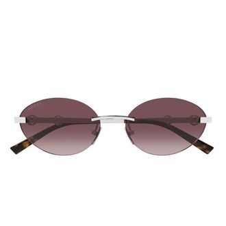 Gucci Sunglasses Gg2051 S 003 Silver/Red Women