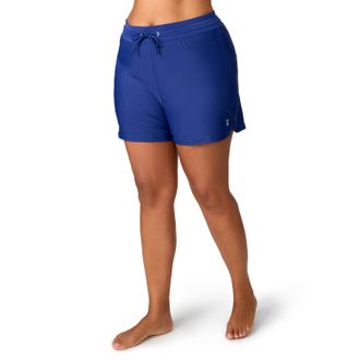 Free Country Womens Plus Size Drawstring Swim Short