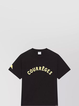 Courr&egrave;ges cotton short-sleeve t-shirt