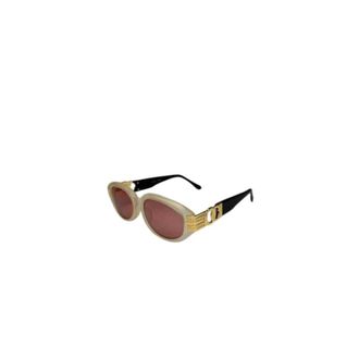 Celine Pre-owned Accessories, female, Beige, Size: ONE SIZE Pre-owned Vintage Metal Sunglasses