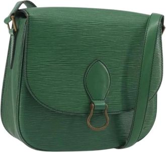 Louis Vuitton Pre-owned Vintage Epi Shoulder Bag - Dames - Vintage Schoudertas - Groen - ONE Size - Leer - Vintage