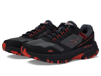 Skechers Go Run Trail Altitude 2.0 - Mar Mens Shoes Black/Orange : 10.5 D - Medium, Leather