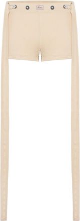 Jean Paul Gaultier Shorts With Logo Patch