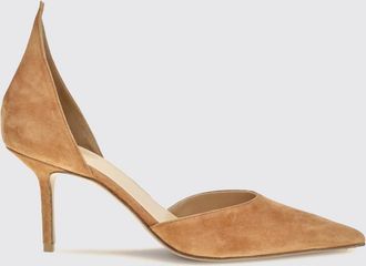 Francesco Russo Suede Pumps with Stiletto Heel and Almond Toe