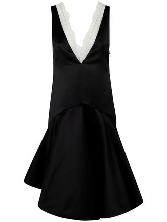 J.W.Anderson J. W.ANDERSON Draped Hem V Neck Dress