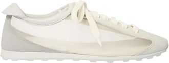 Jacquemus Sneakers, female, White, 3 UK, White Womens Trainers, Polyamide Upper
