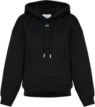 Off-white Hoodie - Dames - Hoodies - Zwart - L - Katoen - Hoodies & sweatvesten