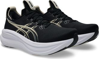 Asics GEL-NIMBUS 28 Running Shoe in Black/feather Grey at Nordstrom, Size 10.5