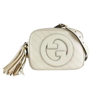 Gucci Pre-owned Vintage Schoudertas - Dames - Pre-owned - Beige - Maat: ONE Size Leer