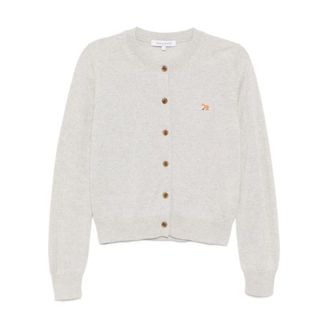 Maison Kitsun&eacute; Donna, Maglie, Grigio, XS, new