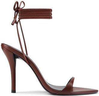 Femme Lyra Lace Up Sandal in Chocolate at Nordstrom, Size 10