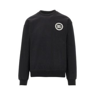 Dolce & Gabbana Logo patch crewneck sweatshirt Man 48