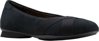 Clarks Jazmynn Gem Suede Ballet Flat