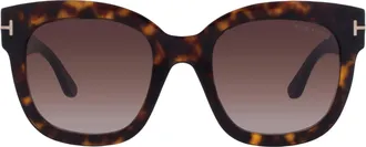 Tom Ford Beatrix-02 Bordeaux Gradient Cat Eye Ladies Sunglasses FT0613 52T 52