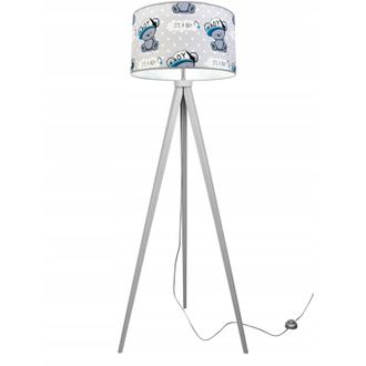 OEM L&aacute;mpara Tr&iacute;pode Infantil Loft, Pantalla, Estampado, Led