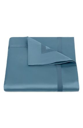Matouk Nocturne Duvet Cover in Sea at Nordstrom, Size Full