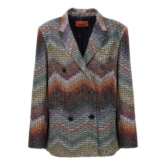 Missoni Blazers, female, Multicolor, Size: S Caperdoni Blazer