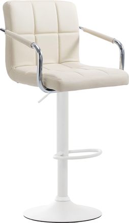 Clp Taburete De Bar Lucy V2 Crema Blanco