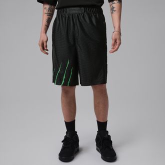 Nike Jordan Mens Jordan Brooklyn Cat Scratch Black Cat Shorts in Black | IQ2157-010