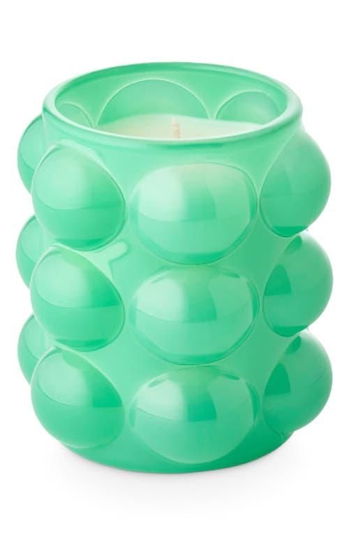 Citrus Crush Bubble Glass Candle in Teal at Nordstrom
